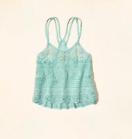 CAMISETA DE TIRANTES DE ENCAJE WESTWARD BEACH